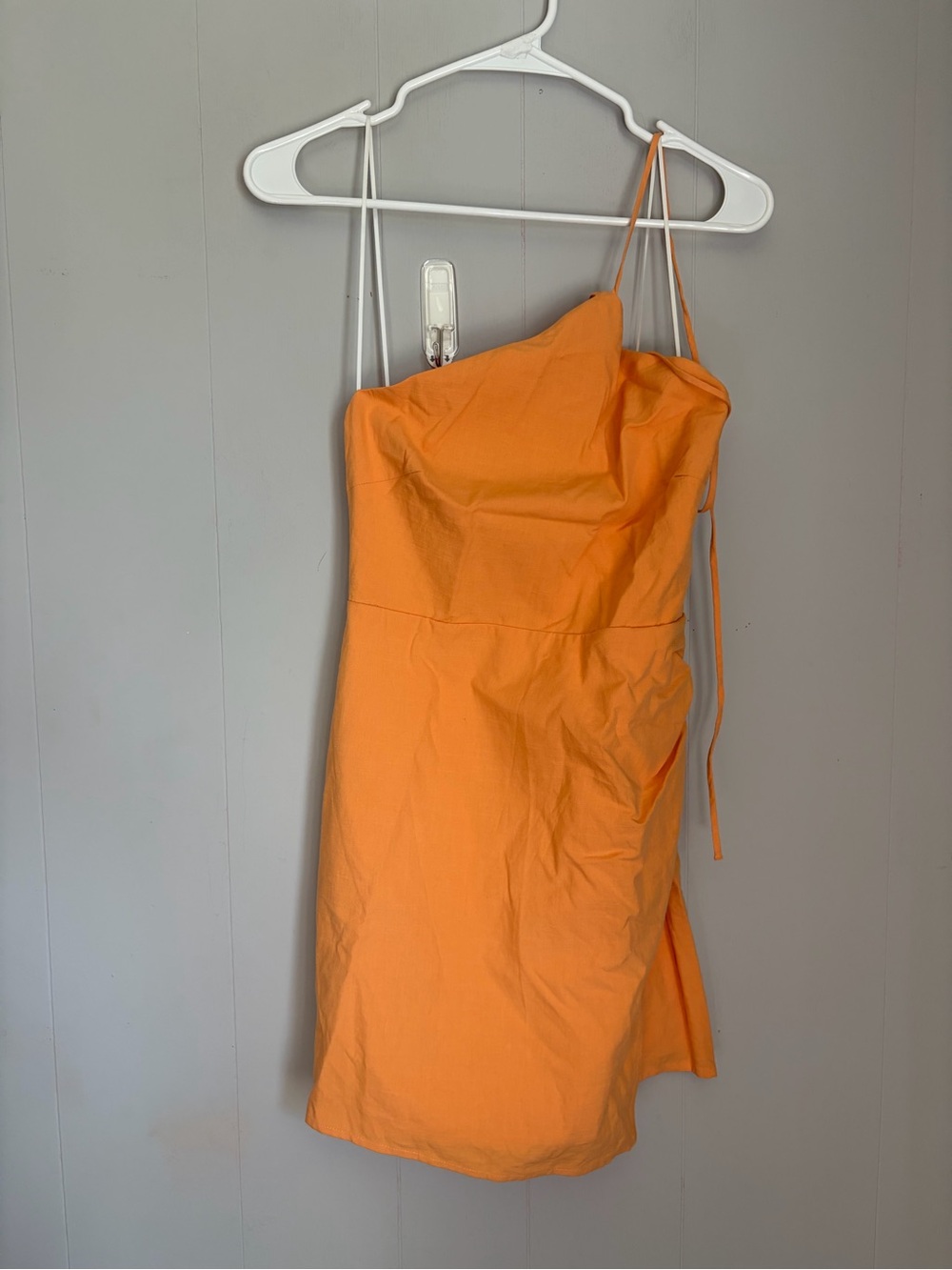 Sophia Rue aka revolve Orange One-Shoulder Mini Dress